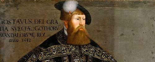 Gustav Vasa, arkivpodden. Foto: Nationalmuseum Sweden artwork ID: 15236