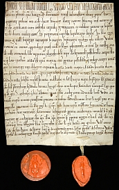 Oldest Swedish charter in original